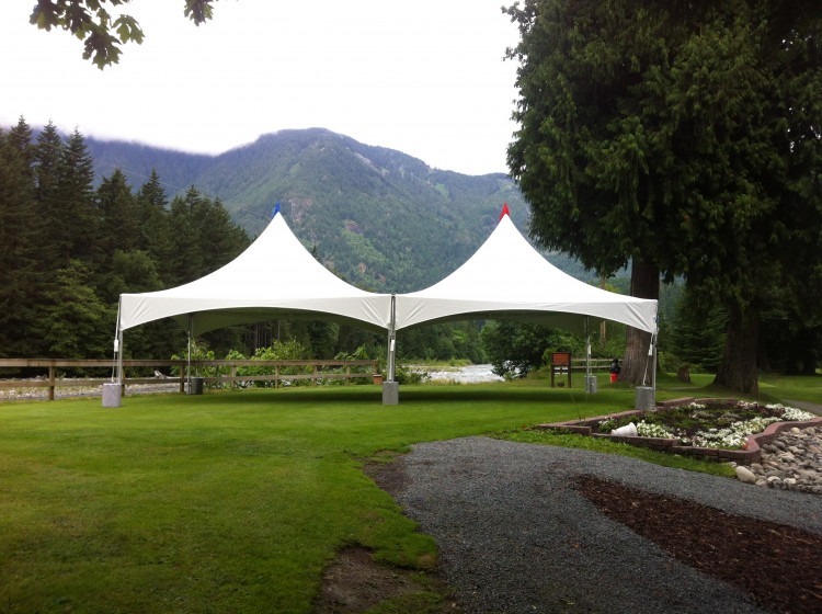 20x40 High Peak Frame Tent Rental