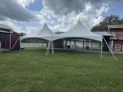 20x40 High Peak Frame Tent Rental