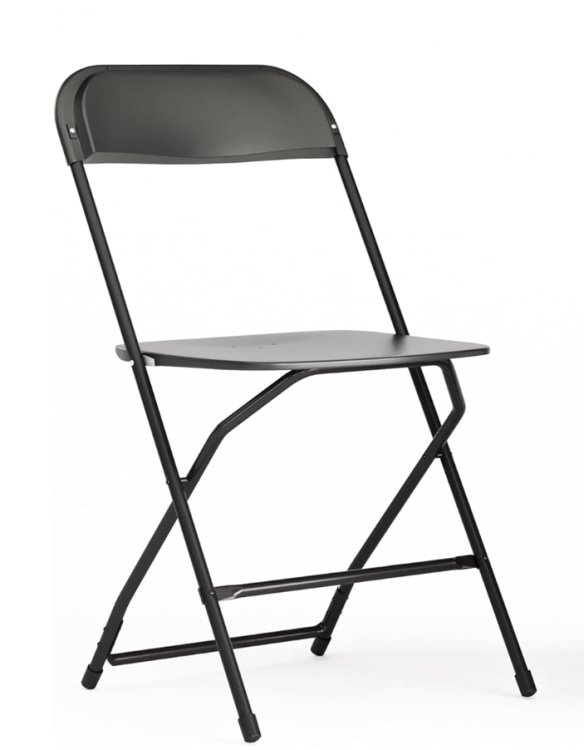 Black Folding Chairs