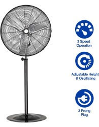 30 inch pedestal Fan