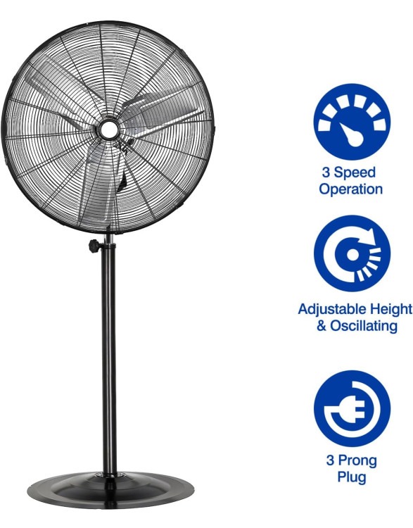 30 inch pedestal Fan